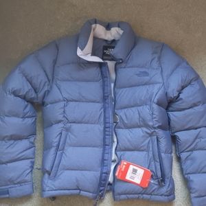 The North Face puffy jacket